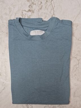 Primark Blue Tee, Slim Fit XS